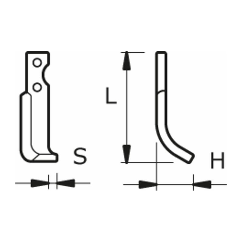 ZAPPA DX L-165,H-55,S-20,ØF.9