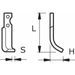 ZAPPA SX L-165,H-55,S-20,ØF.-9