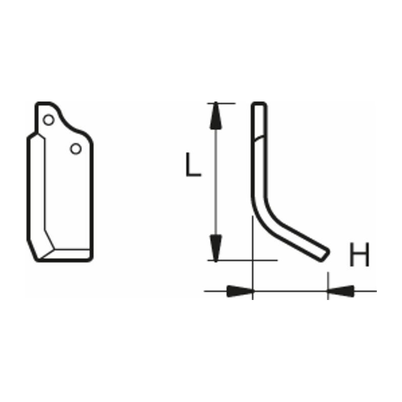 ZAPPA DX L-130,H-56,ØF.10,5