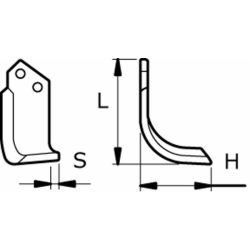 ZAPPA DX L-196,H-136,S-12,ØF.14,5