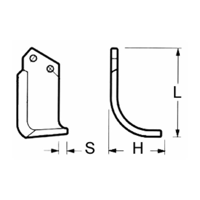 ZAPPA DX L-190,H-120,S-20,ØF.12,5