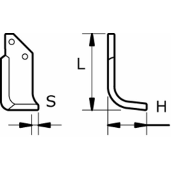 ZAPPA DX L-190,H-110,S-10,ØF.12,5