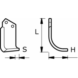 ZAPPA DX L-205,H-113,S-10,ØF.14,5