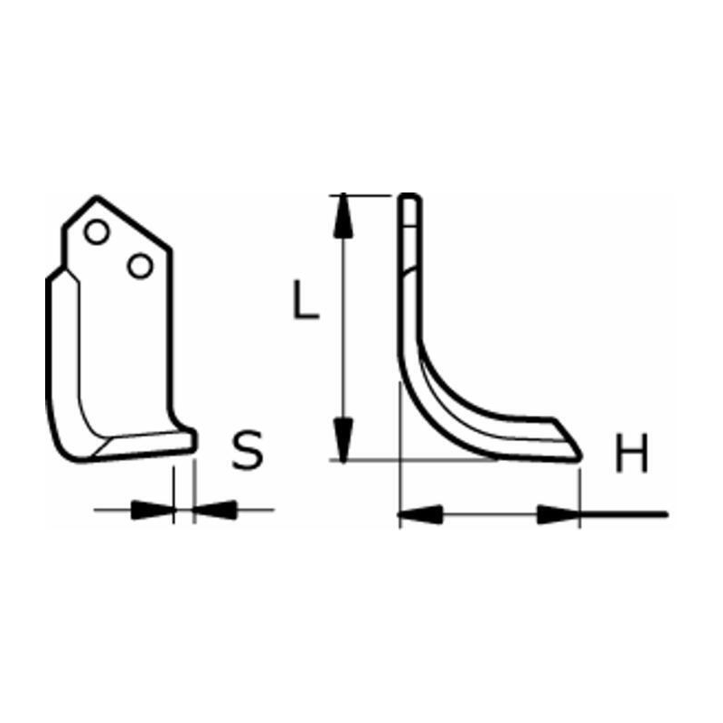ZAPPA SX L-180,H-135,S-10,ØF.-14,5