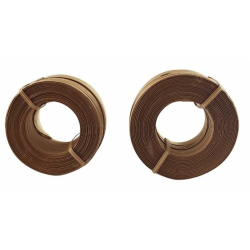 Bobina in plastica marrone 90 m per leg