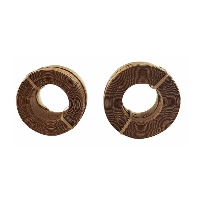 Bobina in plastica marrone 90 m per leg