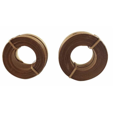 Bobina in plastica marrone 90 m per leg