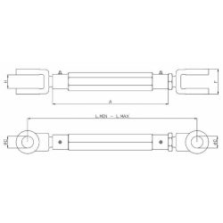 TENDITORE PER ARATRI TIPO CORTO 315-445
