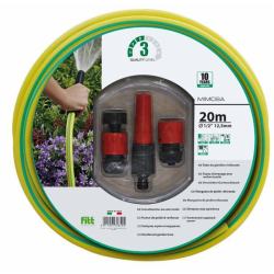 Tubo da giardino in PVC a 3 strati rinforzato, indicato per un uso intensivo
