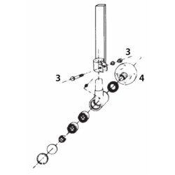 AVANVOMERE COMPLETO CON DISCO Ø 360 E BRACCIO 60X30