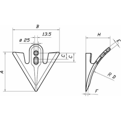 VOMERINA SARCHIANTE N.3