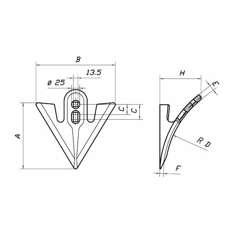 VOMERINA SARCHIANTE N.3