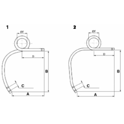 MOLLA PER COLTIVATORE 35X35 DX