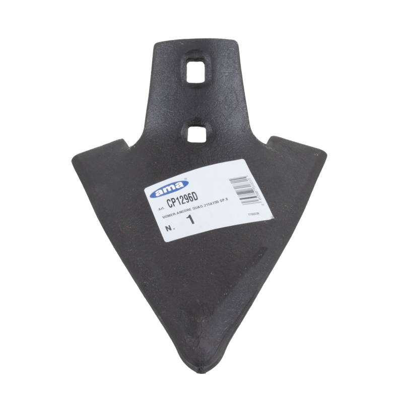 VOMERE PER MOLLA QUADRA 215X230 SP.8 MM