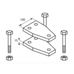 STAFFA MONOLAMA 100X100