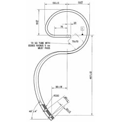 MOLLA FLEX 45X12 2 FORI INTERASSE 45 MM