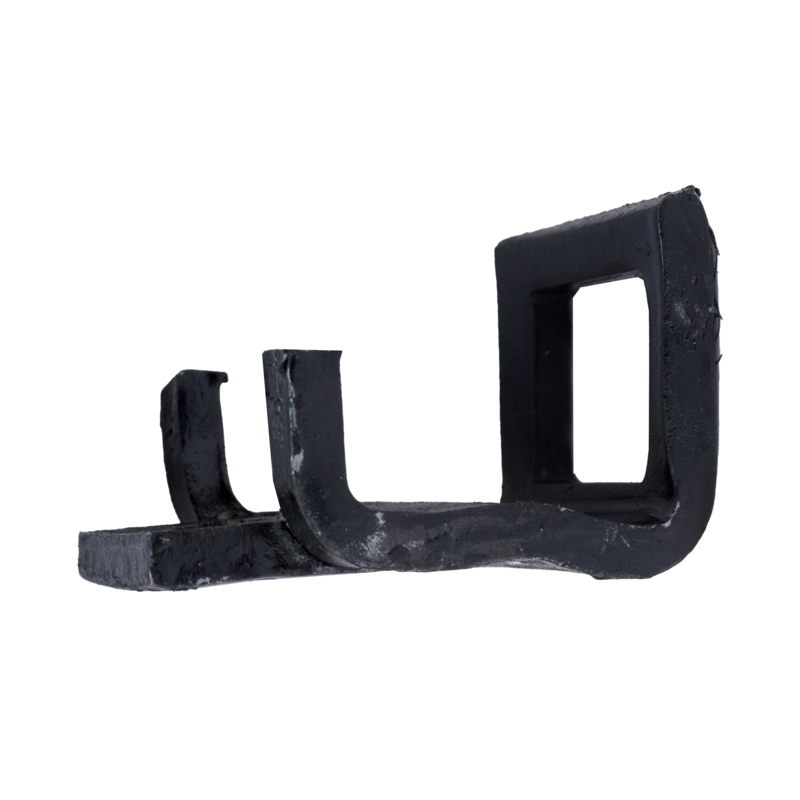 STAFFA PER MOLLA 50X15 DOPPIA