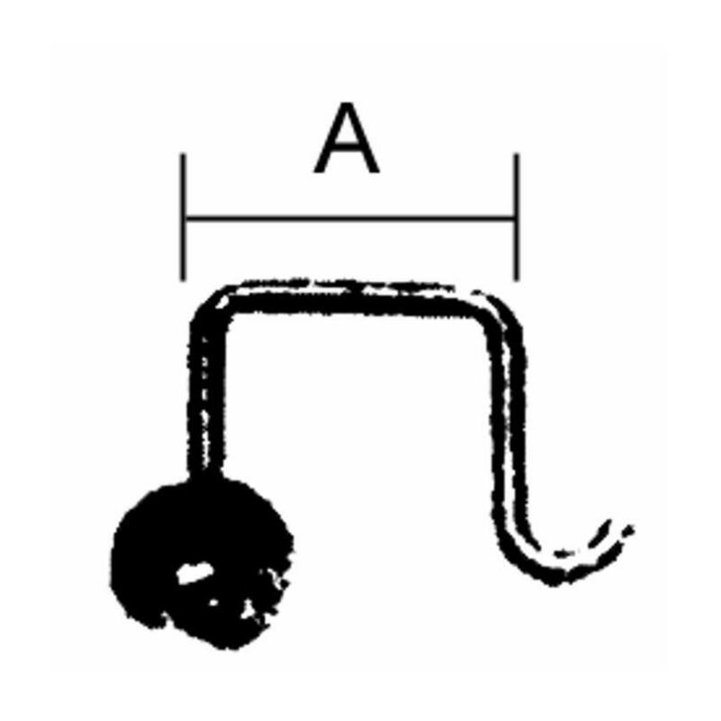 BRIDA RONDELLA DADO Ø 10
