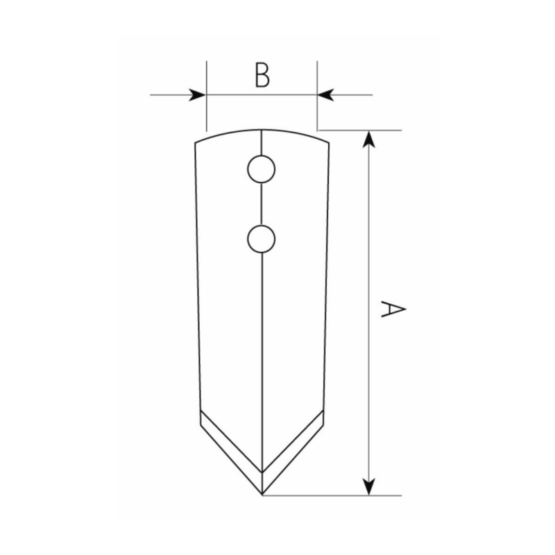 VOMERE A SCALPELLO 70X6