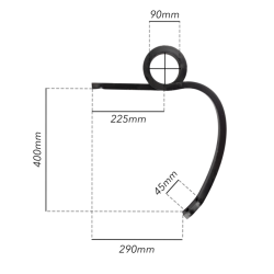 MOLLA PER COLTIVATORE 20X20 SX