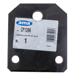 PIASTRA BLOCCAGGIO PER MOLLA 60X12