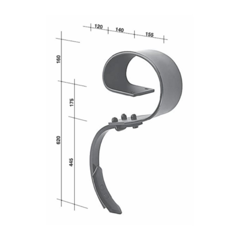 MOLLA TITAN CON VOMERE 65X8
