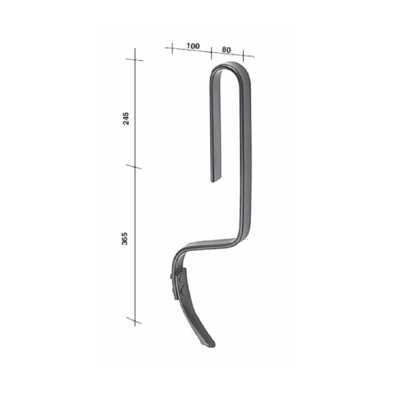 MOLLA ROMPITRACCIA 32X10 CON VOMERE