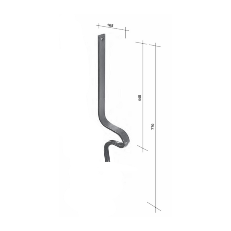 MOLLA ROMPITRACCIA 40X10 SENZA VOMERE