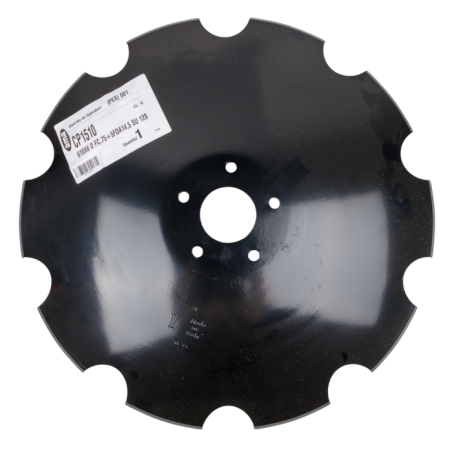 DISCO DENTATO DA 610 PER ELEMENTO FRANGIZOLLE