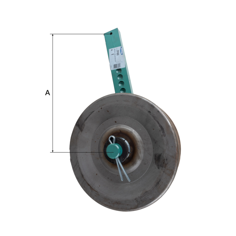 RUOTINO DI PROFONDITA' CON RUOTA DA 250