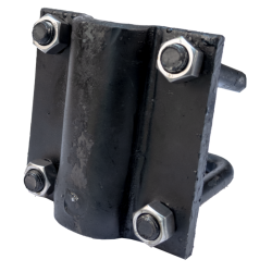 STAFFA FISSAGGIO MOLLA QUADRA 25X25