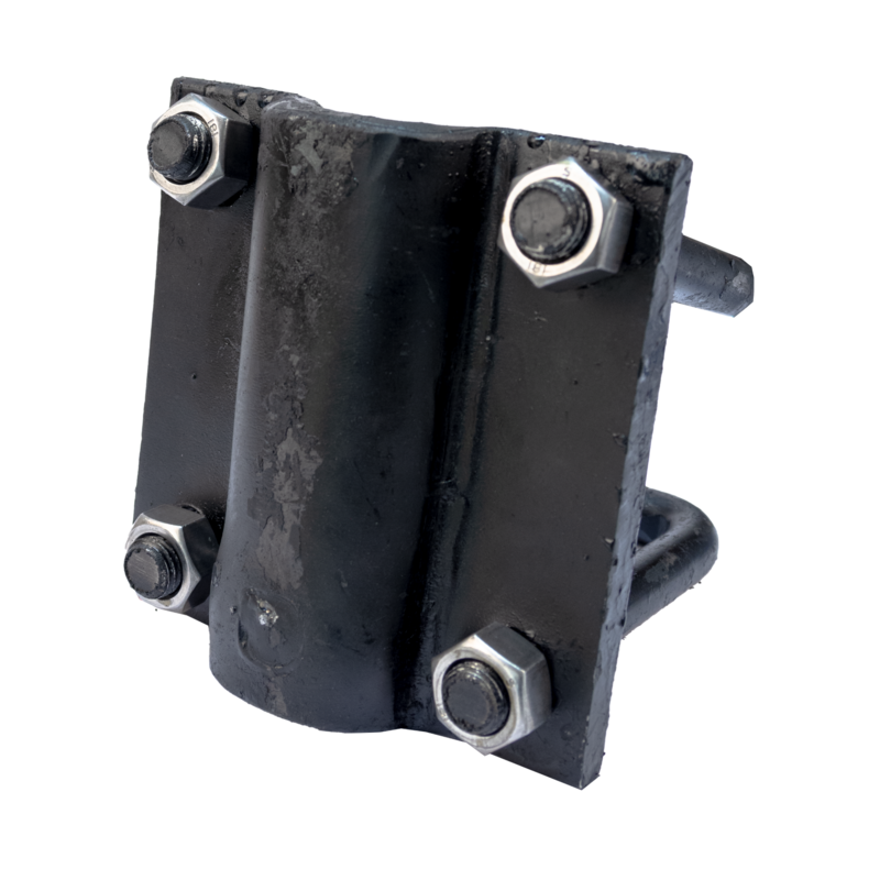 STAFFA FISSAGGIO MOLLA QUADRA 25X25