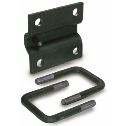 STAFFA FISSAGGIO MOLLA QUADRA 30X30 E TRAVE 100