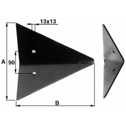VOMERINA PER ANCORA ADATTABILE A VOLENTIERI