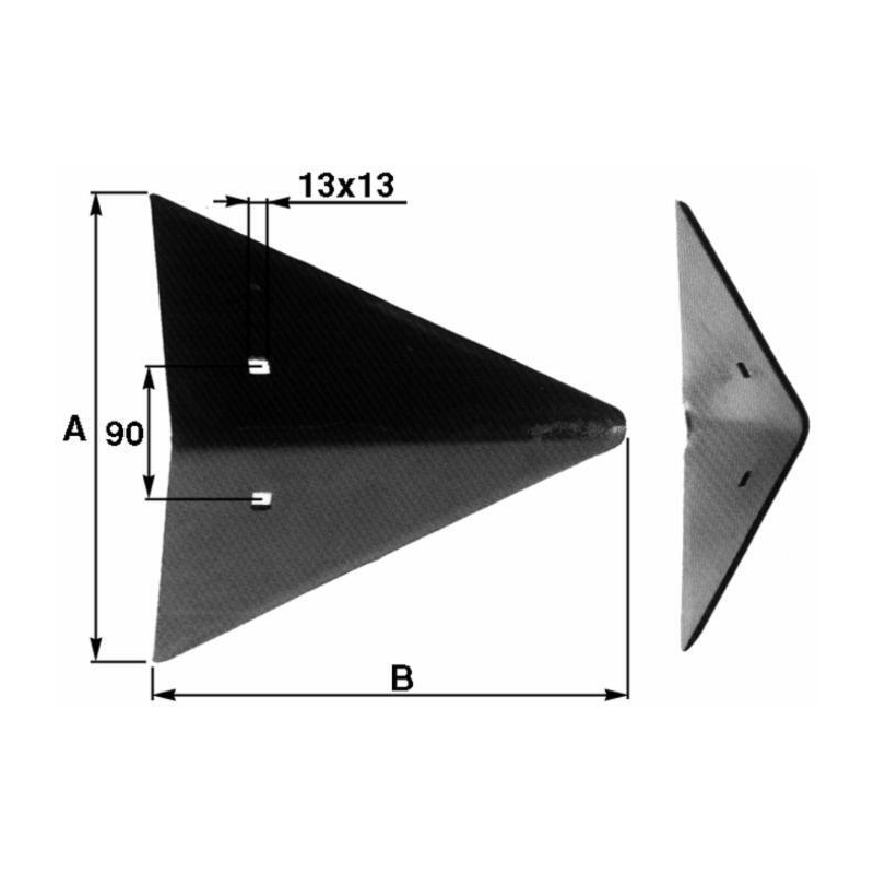 VOMERINA PER ANCORA ADATTABILE A VOLENTIERI