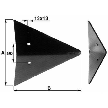 VOMERINA PER ANCORA ADATTABILE A VOLENTIERI
