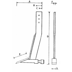 ANCORA PER RIPUNTATORE 160X35