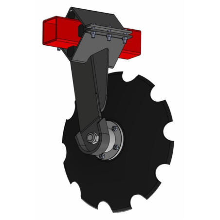 ELEMENTO FRANGIZOLLE ANTERIORE CON DISCO Ø 610 DENTATO SP.6 MM