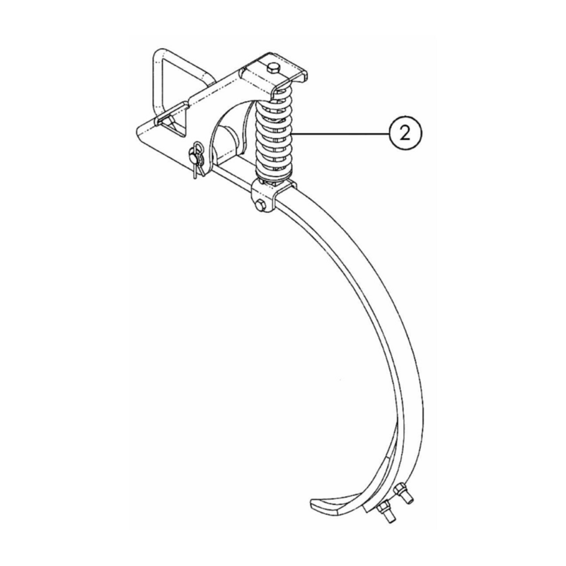 ANCORA 40X15 PER ERPICE CON MOLLA