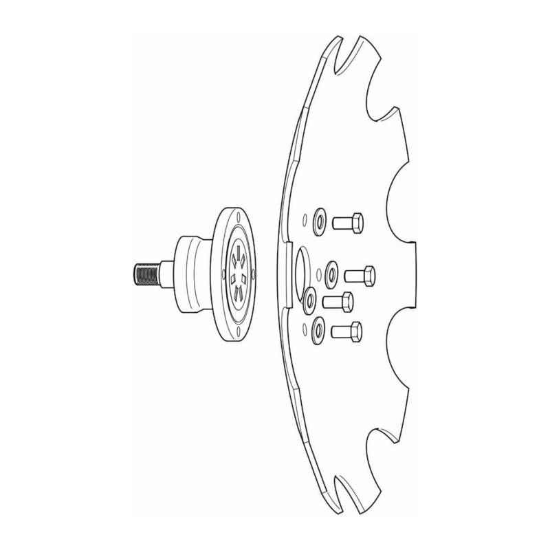 MOZZO FRANGIZOLLE 5 FORI SKF