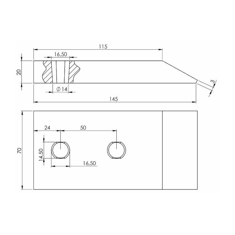 PUNTA PER SCALPELLO ADATTABILE MICHEL