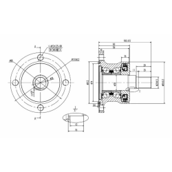 MOZZO FRANGIZOLLE 4 FORI