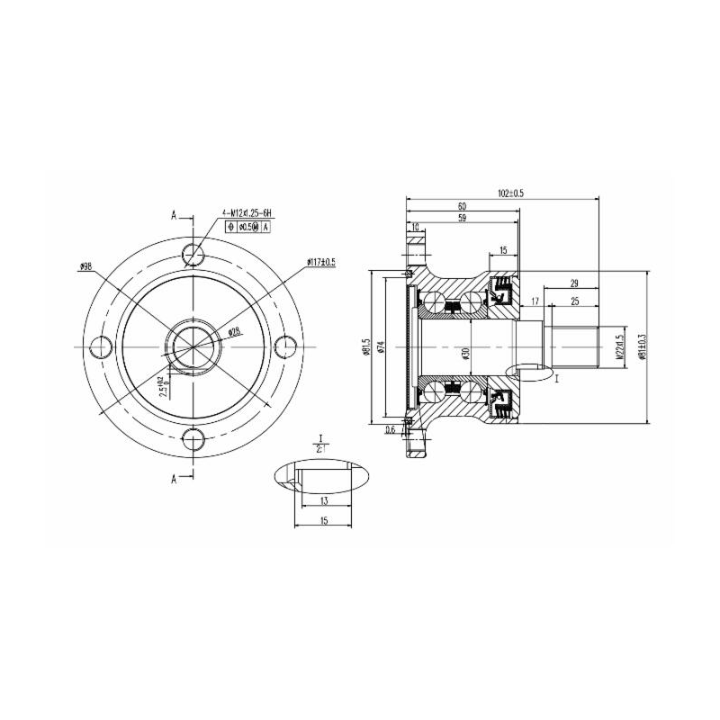 MOZZO FRANGIZOLLE 4 FORI