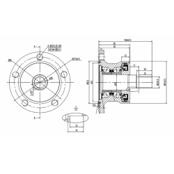 MOZZO FRANGIZOLLE 5 FORI
