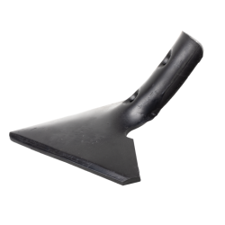 Vomere a lancia piatto 150x6 interasse fori mm 45, per molla flex 45x12 e 60x12 a due fori