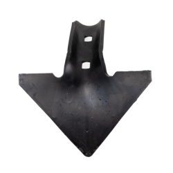 Vomere a lancia piatto 150x6 interasse fori mm 45, per molla flex 45x12 e 60x12 a due fori