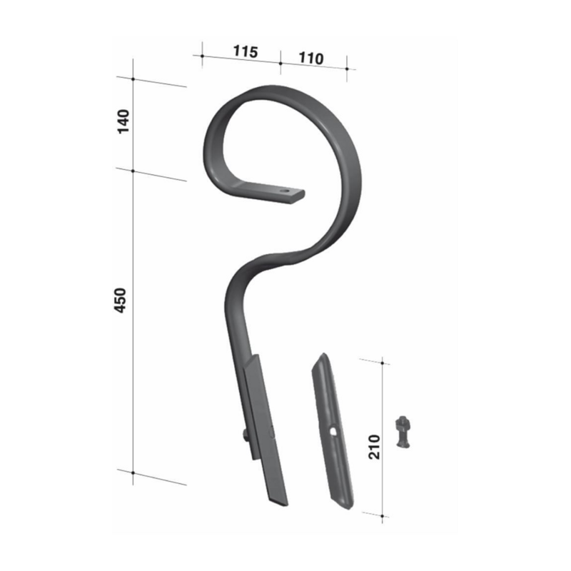 MOLLA FLEX 45X12 TIPO JACKPOT SENZA VOMERE