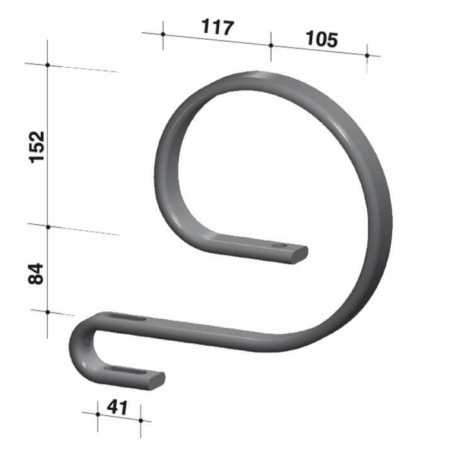 MOLLA SARCHIATRICE 32X12