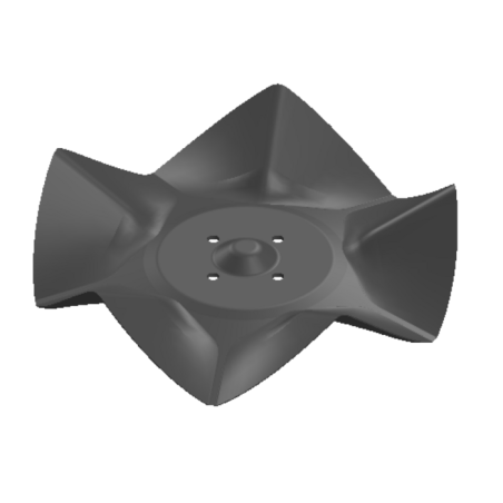 DISCO 455X5 5 ONDE , 4 FORI ø 13 SU ø 98 ADATTABILE VADERSTADT