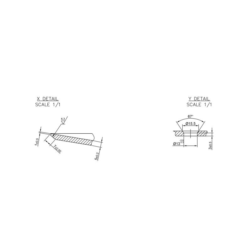 DISCO 450X5 CONCAVO DENTATO BUGNATURA INTERNA 4 FORI ADATTABILE VADERSTADT